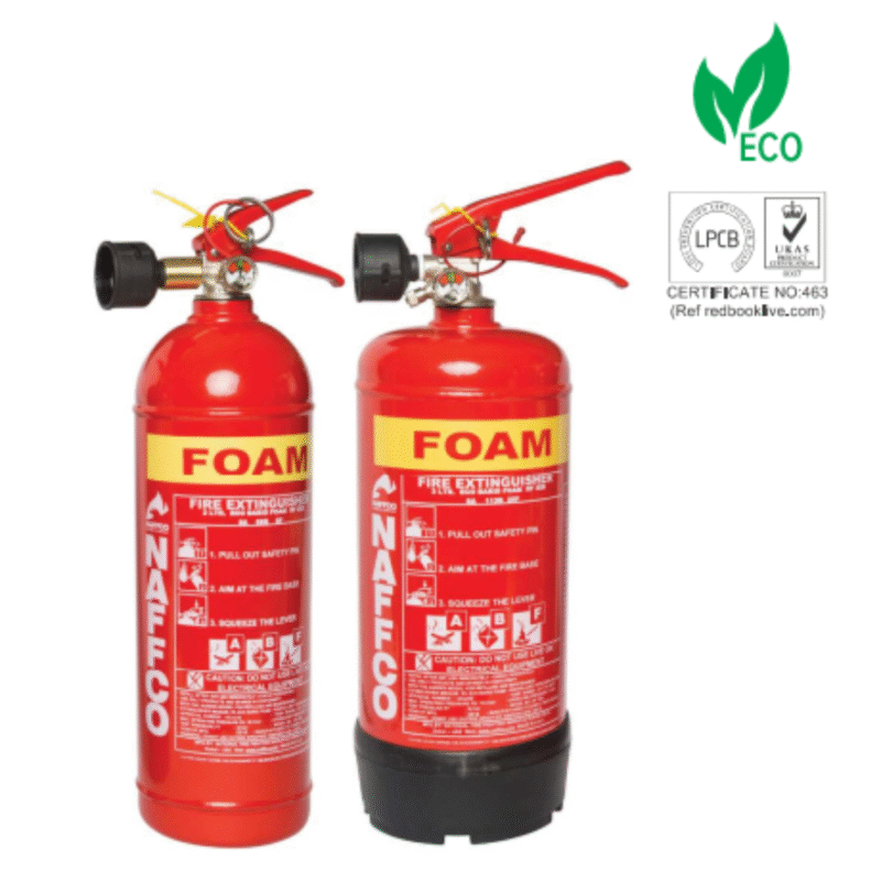 NAFFCO Portable Eco Barid Foam Extinguisher - 16.5 Kg (LPCB)