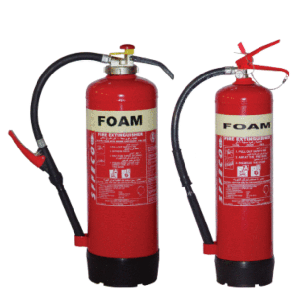 SFFECO Portable Foam Fire Extinguisher - 10 L, 14.8 Kg