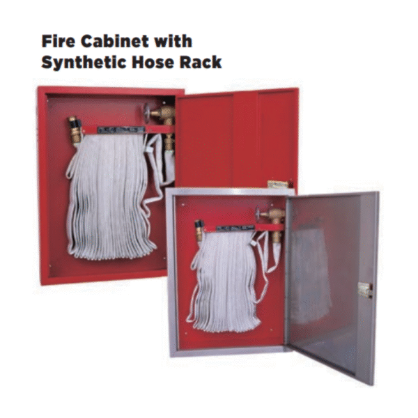 SFFECO SFR150 Synthetic Hose Rack Cabinet - Mild Steel