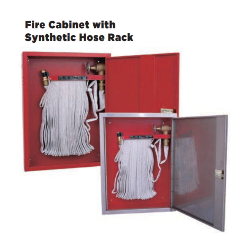 SFFECO SFR150 Synthetic Hose Rack Cabinet - Mild Steel