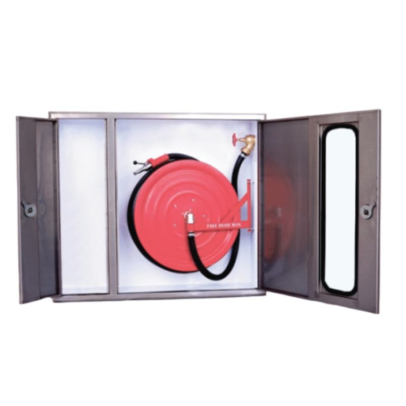 Lifeco Rubber Hose Enclosure Horizontal Double Door Cabinet