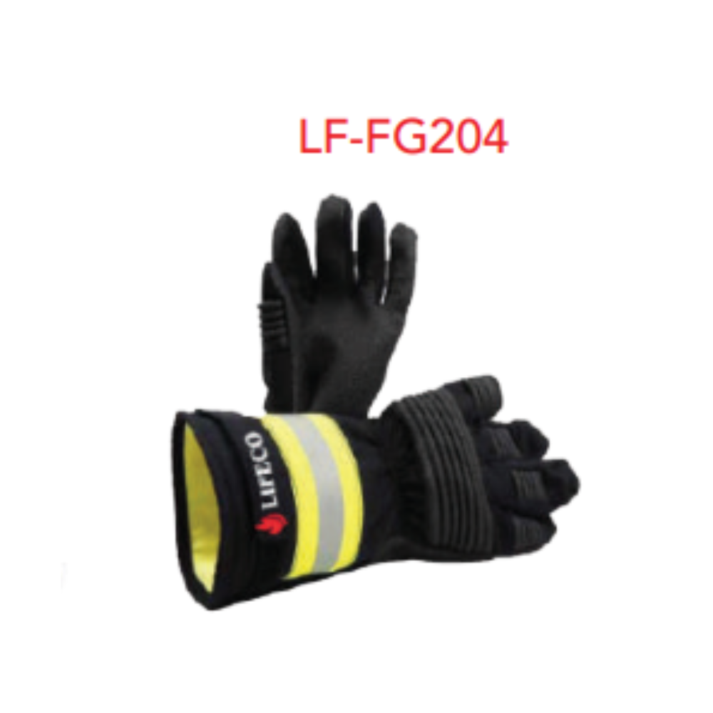 LIFECO LF-FG204 Heat Resistant Gloves - Black