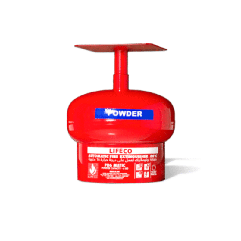 LIFECO Automatic Dry Powder Extinguisher - 10 KG