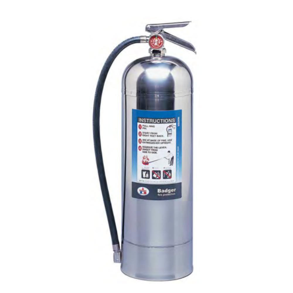 KIDDE Stored Pressure Hand Portable Wet Chemical Extinguisher - 6 L (Badger Extra)