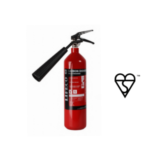 LIFECO LF-CO-2 Carbon Dioxide Extinguisher - 2 KG