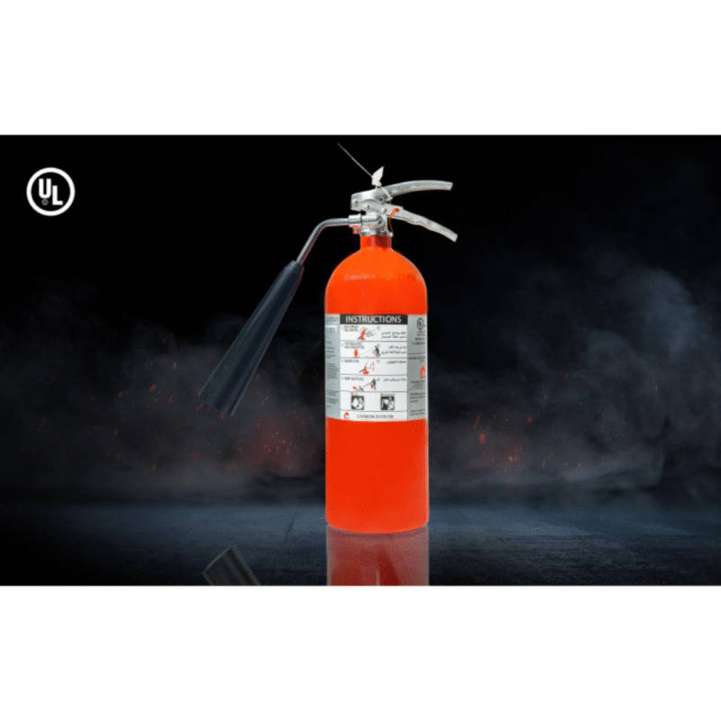 NAFFCO CO2 Portable Fire Extinguisher - 12.14 kg (UL Listed)