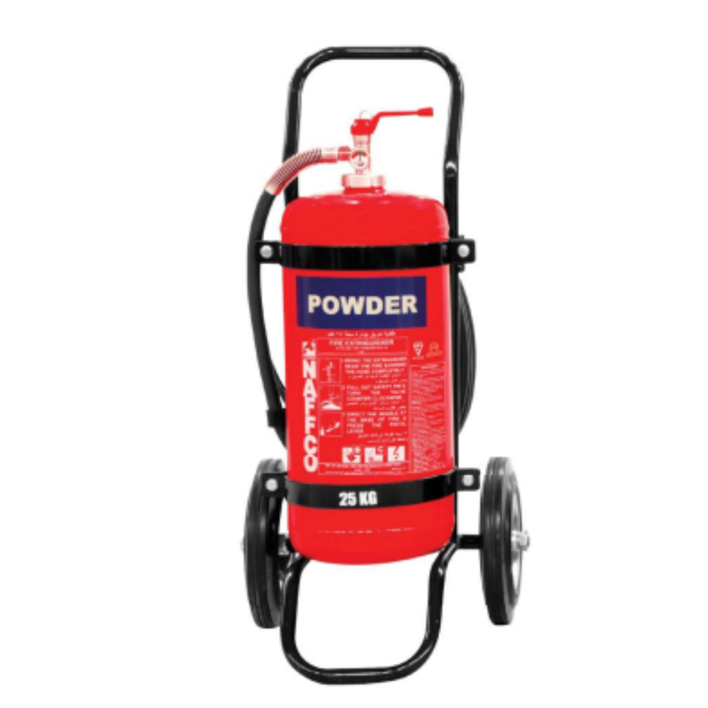 NAFFCO Mobile ABC Dry Powder Fire Extinguisher - 50 Kg