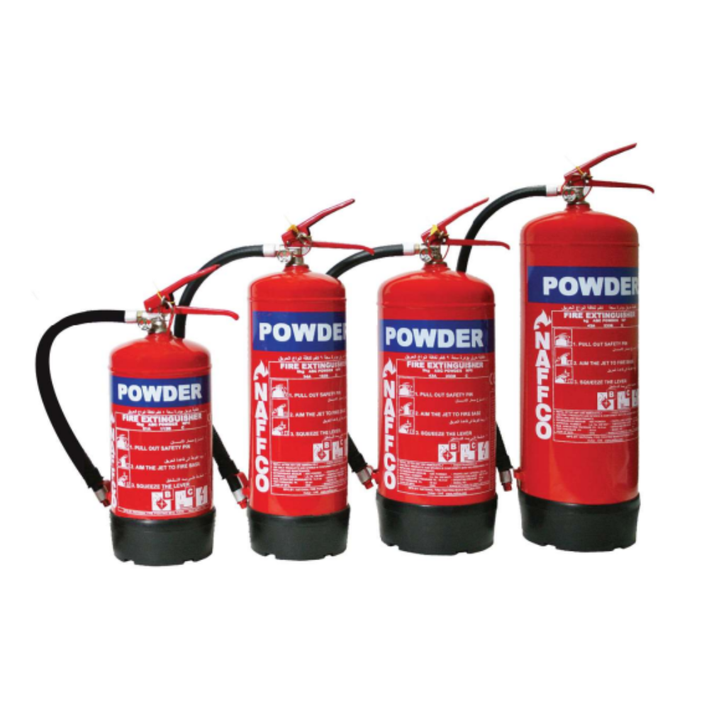 NAFFCO Portable ABC Dry Powder Extinguisher - 12 Kg (Kitemark/LPCB)