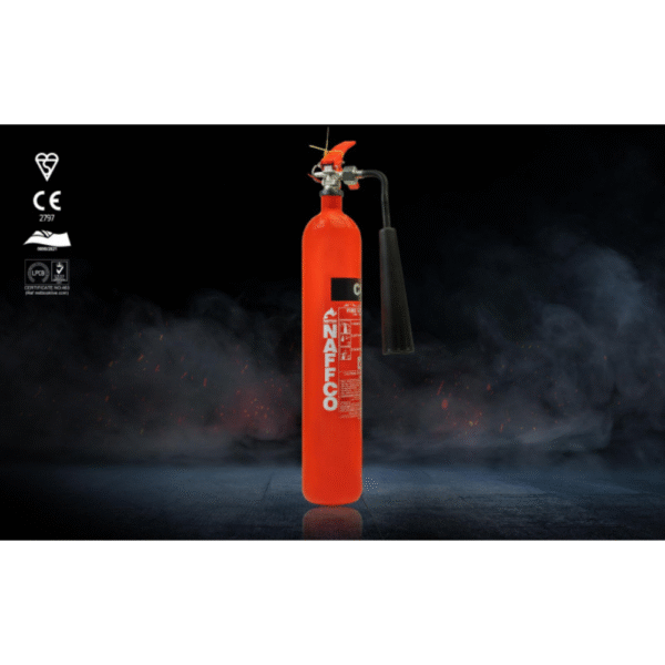 NAFFCO CO2 Portable Fire Extinguisher - 12.1 kg