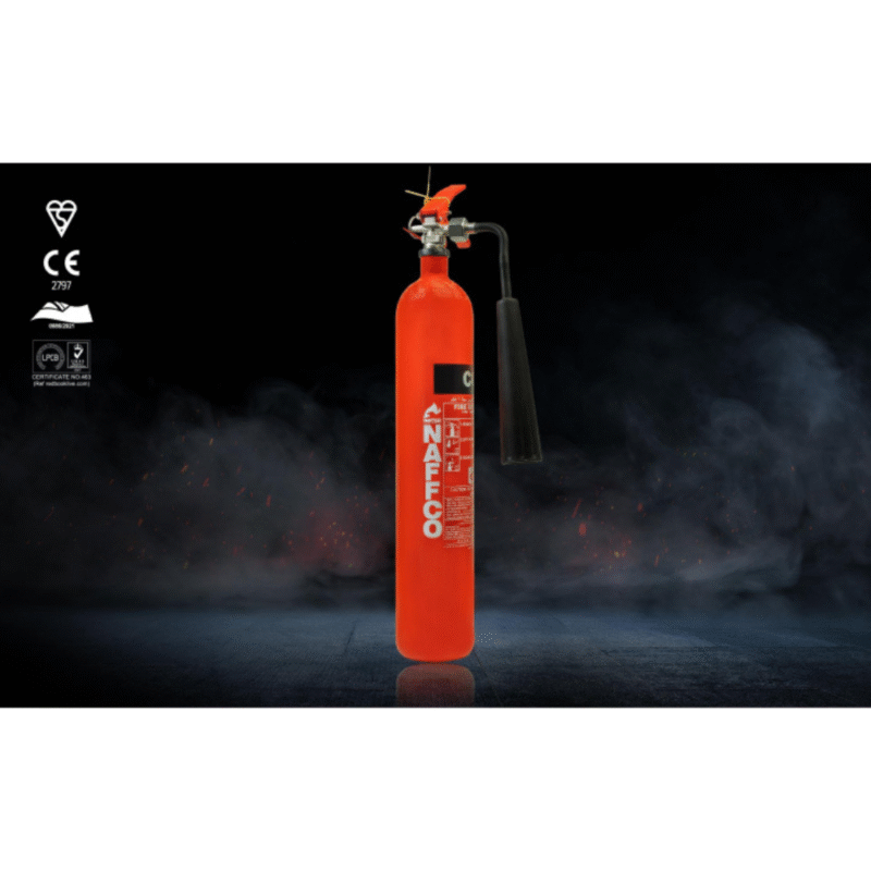 NAFFCO CO2 Portable Fire Extinguisher - 12.1 kg