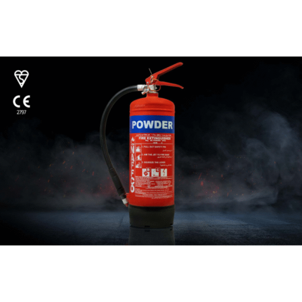NAFFCO Portable ABC Dry Powder Extinguisher - 6 Kg (Kitemark/LPCB) - Image 2