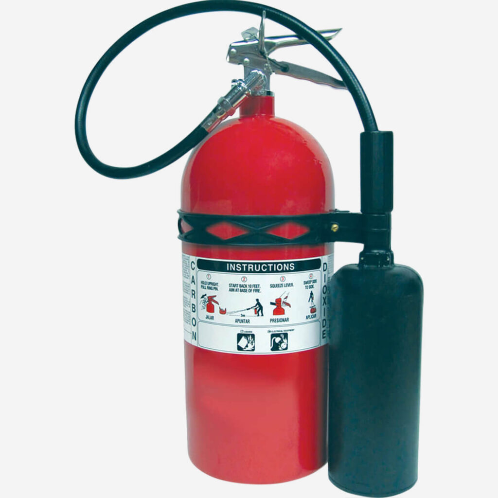 POTTER 3405 Portable Carbon Dioxide Extinguisher - 5 lb
