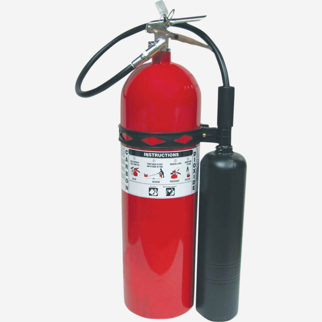 POTTER 3410 Portable Carbon Dioxide Extinguisher - 10 lb