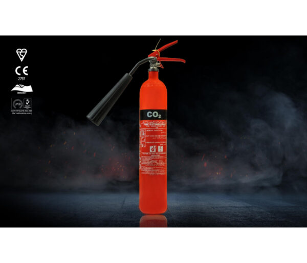 NAFFCO CO2 Portable Fire Extinguisher - 12.1 kg - Image 2