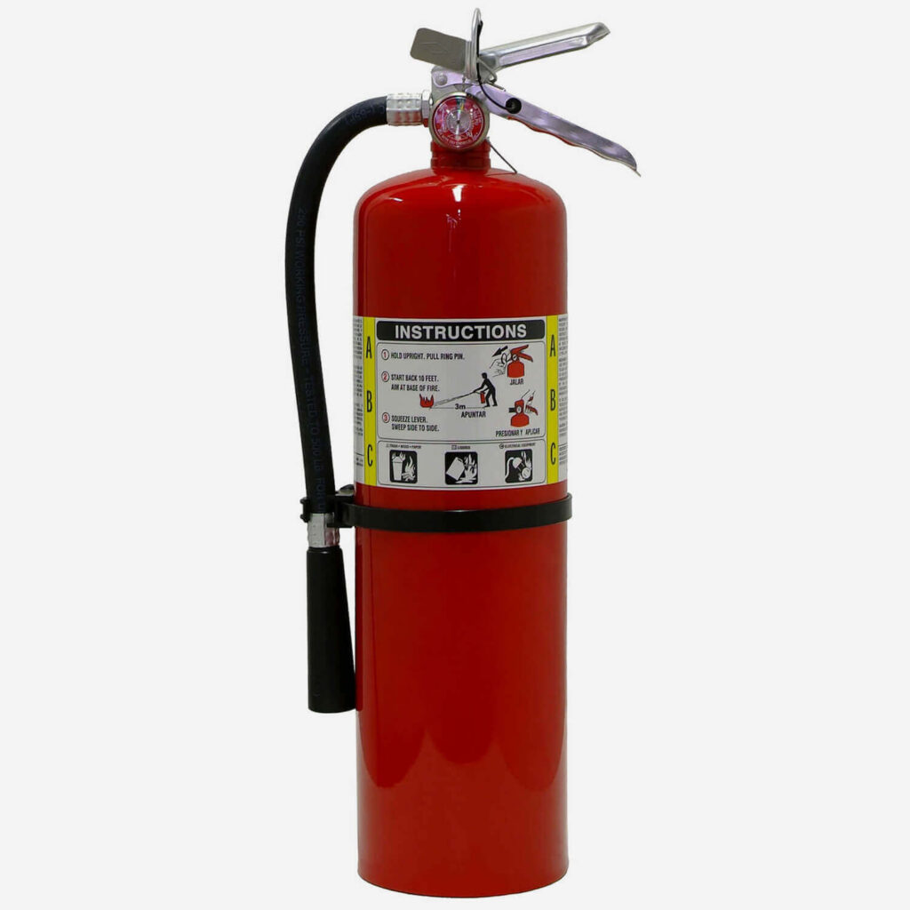 POTTER 3002 ABC Multi-purpose Dry Chemical Extinguisher - 2.5 lb