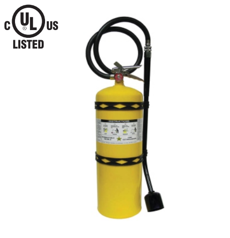 POTTER 3570 Portable Class D Dry Chemical Extinguisher - 30 Gal.