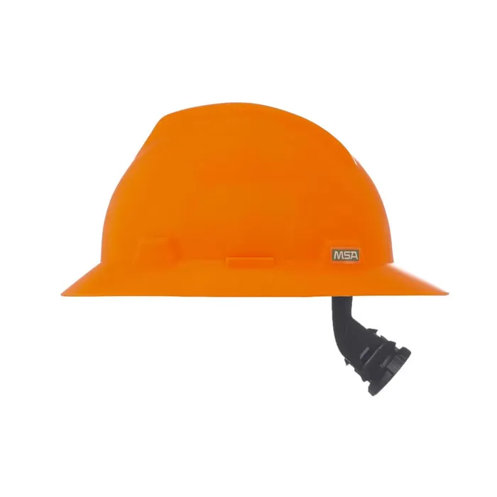 V-gard Hat (full Brim) Shell Only Orange - Msa - 86776