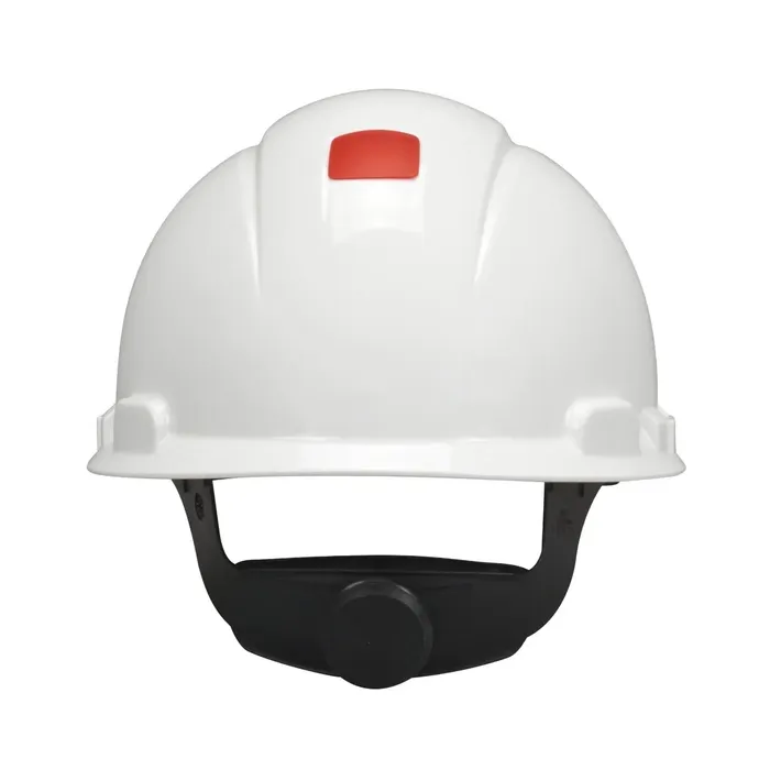 3M™ SecureFit™ Hard Hat H-701SFR-UV, White, 4-Point Pressure Diffusion Ratchet Suspension, with UVicato