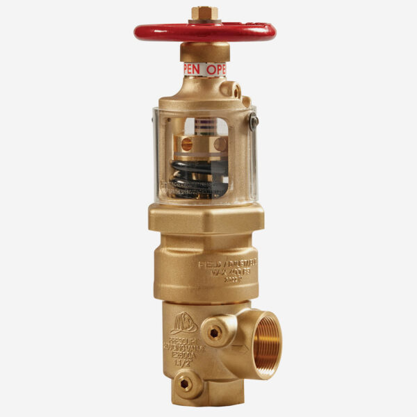 POTTER 4010-FA3 Adjustable Pressure Reducing Hose Valve - Angled Body