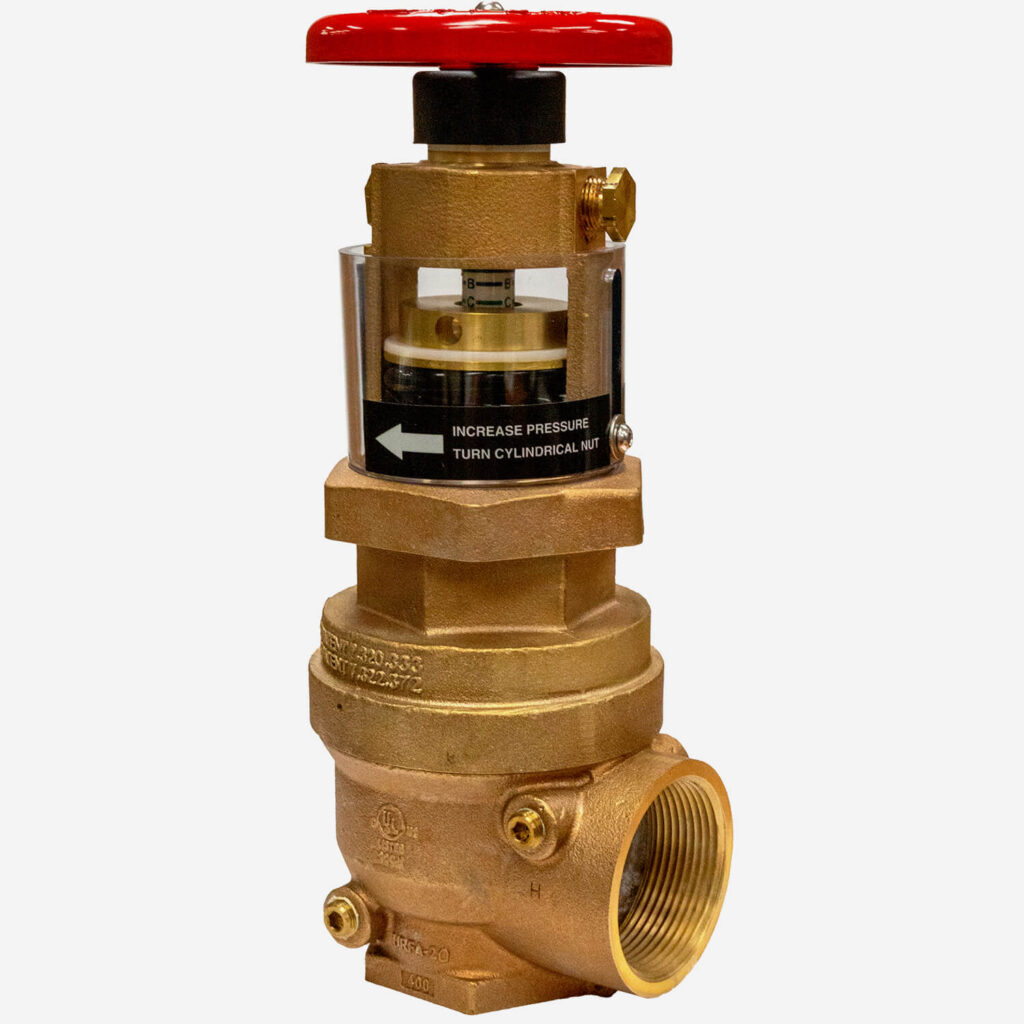 POTTER 4021-FA2 REG-U-MATIC Pressure Reducing Hose Valve