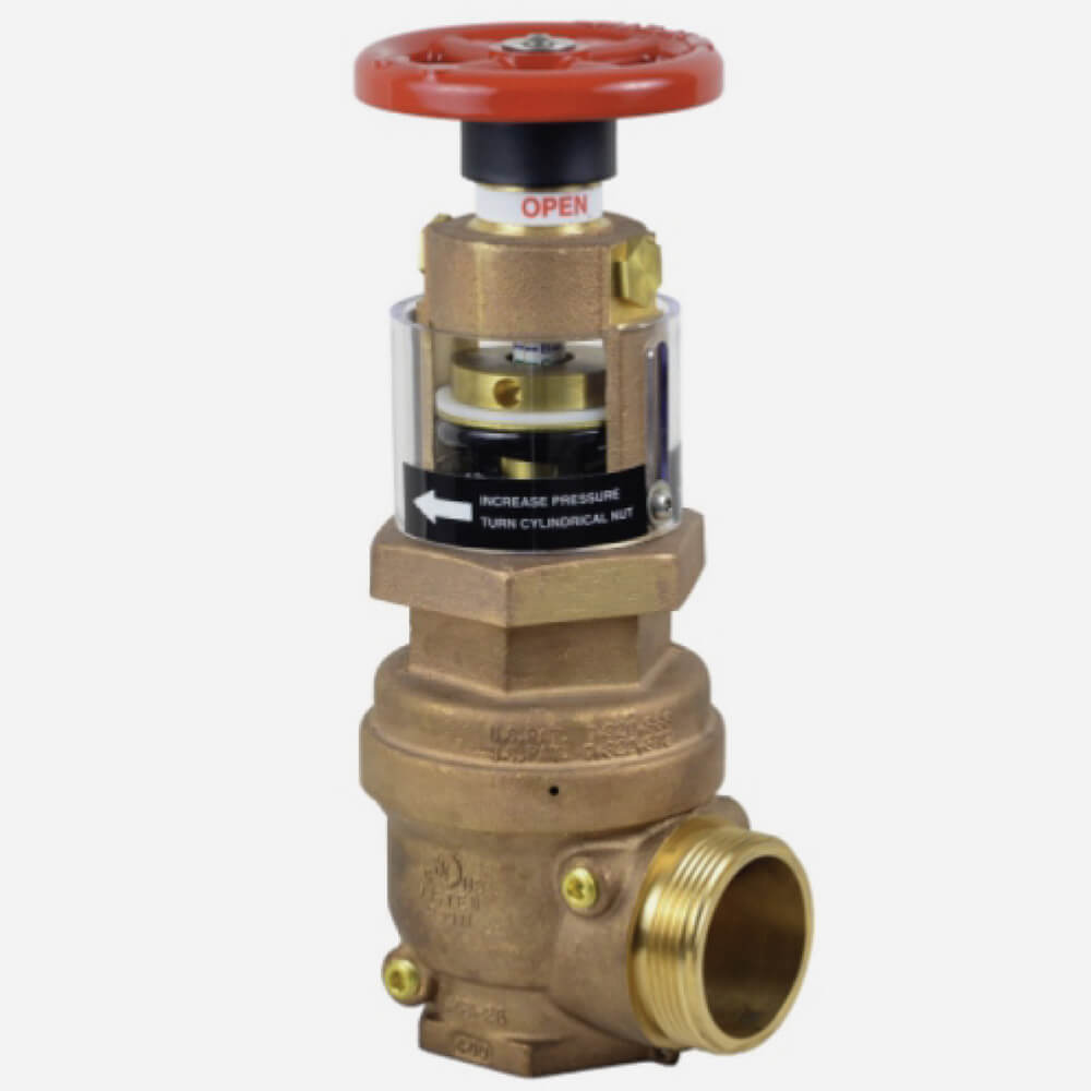 POTTER 4023-FA2 REG-U-MATIC Pressure Reducing Hose Valve
