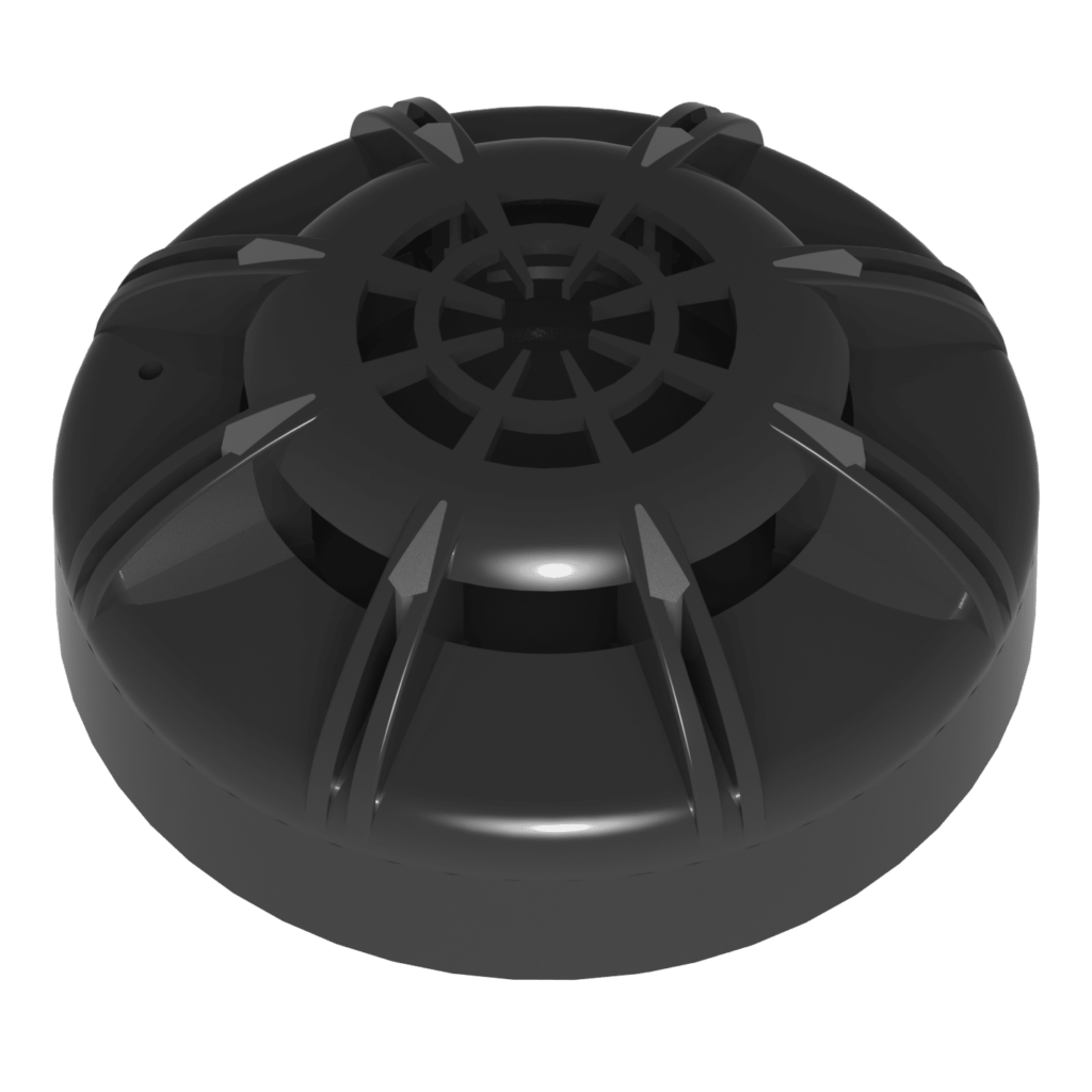 Zeta Black MKII Addressable Fixed Heat Only A2S Detector With Built-In Isolator