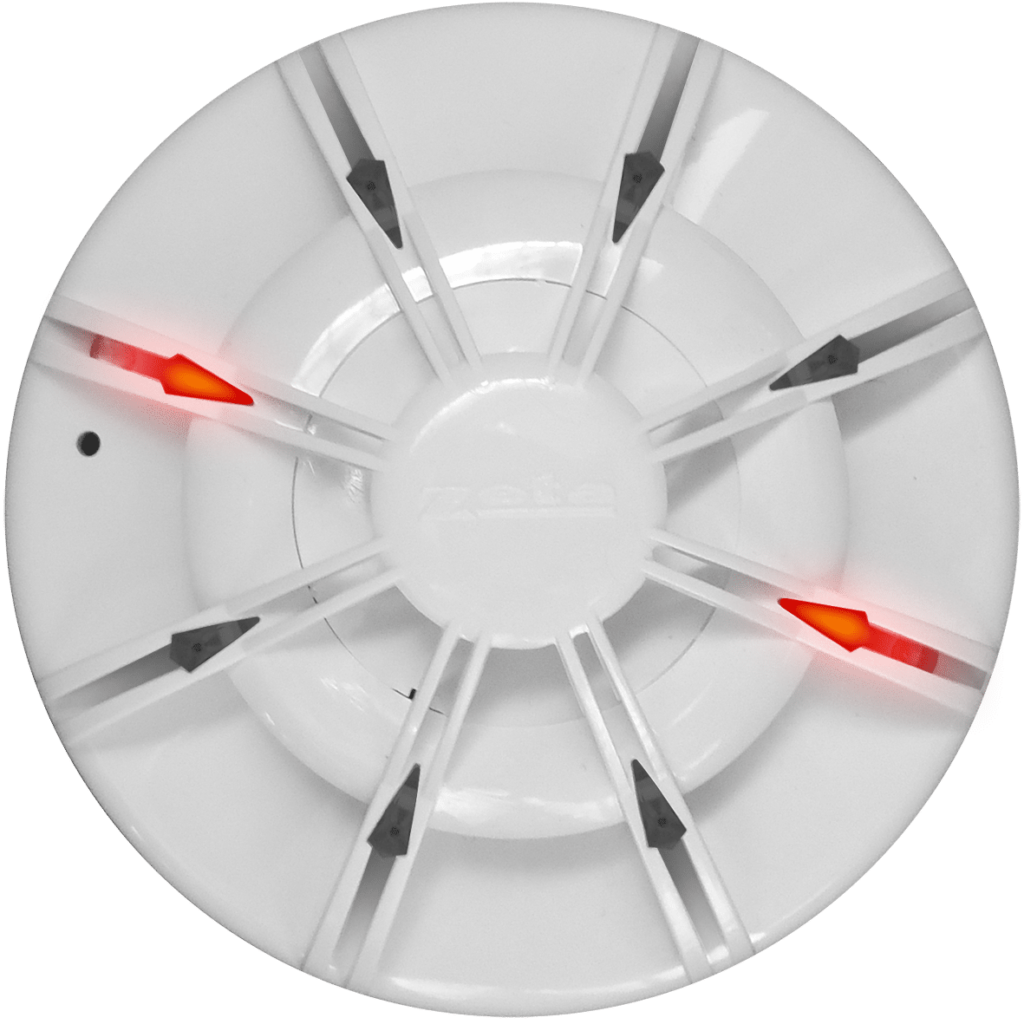 Zeta MKII Addressable Combined Optical Smoke & Heat (A1R) Detector