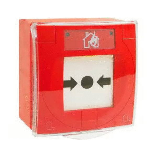 Esser Small IQ8MCP Ex (i) IP 66/67, red with glass pane