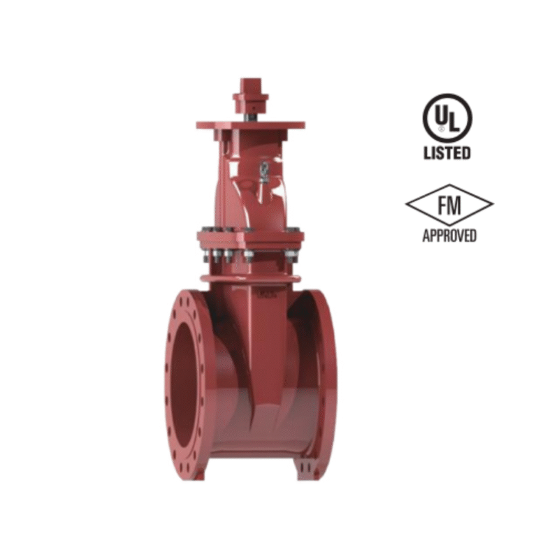 Lifeco Resilient Seated NRS Type-Flanged Ends Valve - 200 PSI