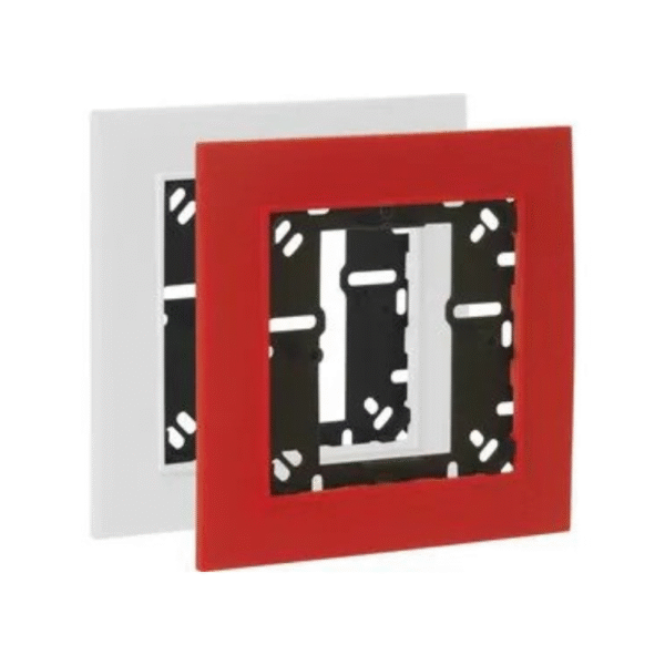 Esser Mounting frame for small MCP, red and white