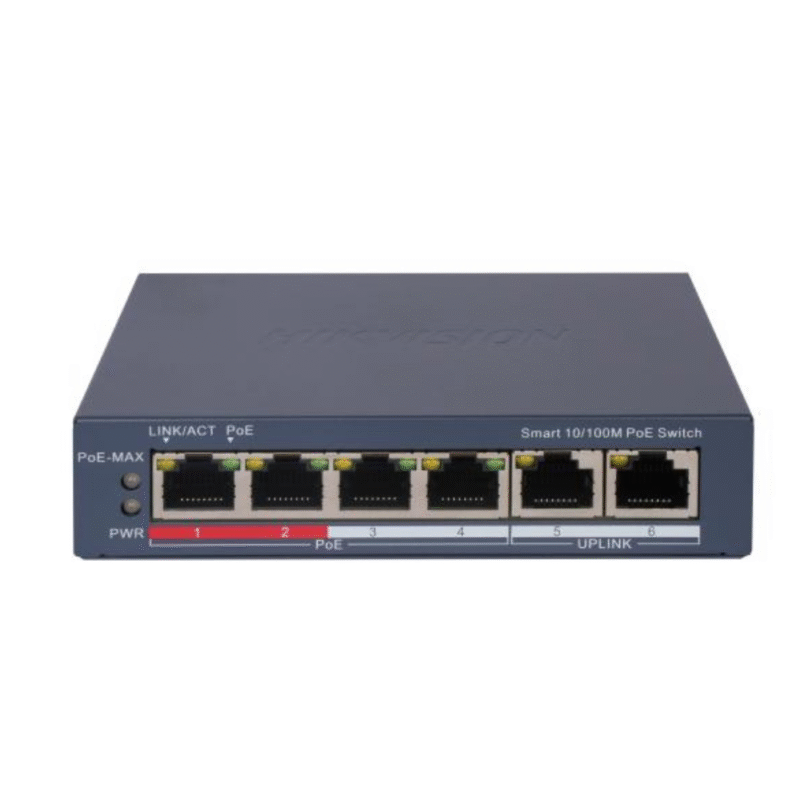 4 Port Fast Ethernet Smart POE Switch