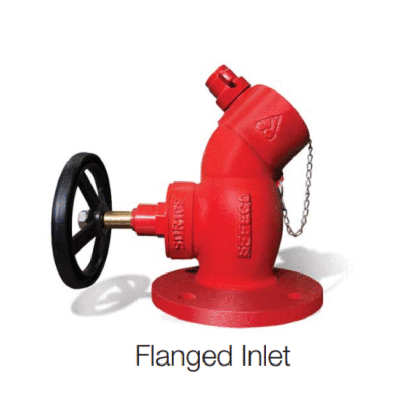 SFFECO Bib Nose Type Landing Valve - Flanged Inlet - DN65