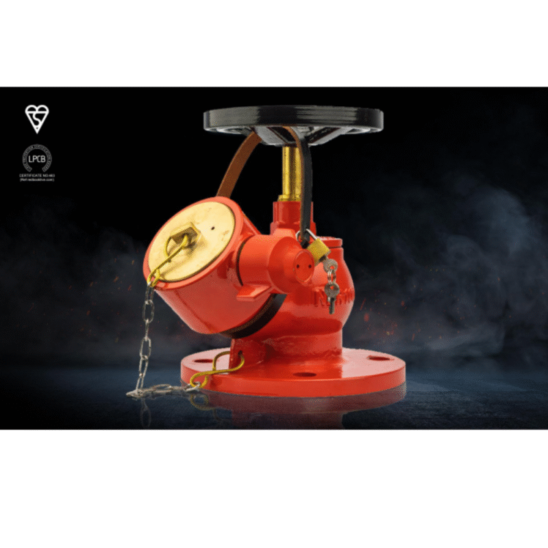 Naffco Oblique Landing Valve - DN50 Flanged Inlet