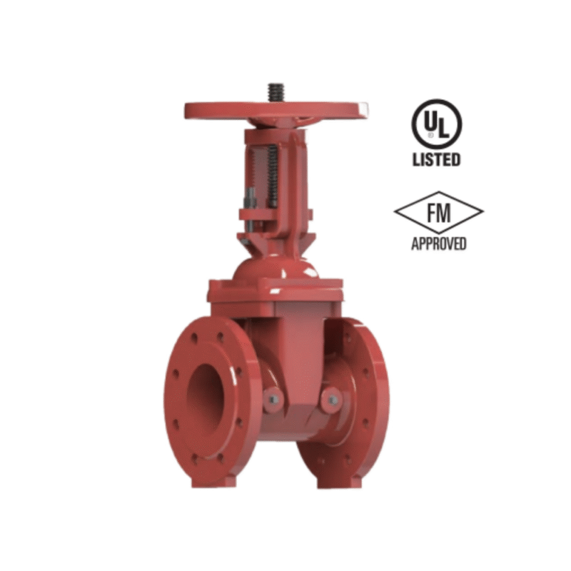 Lifeco Resilient Seated OS&Y Type-Flanged End Valve - 300 PSI
