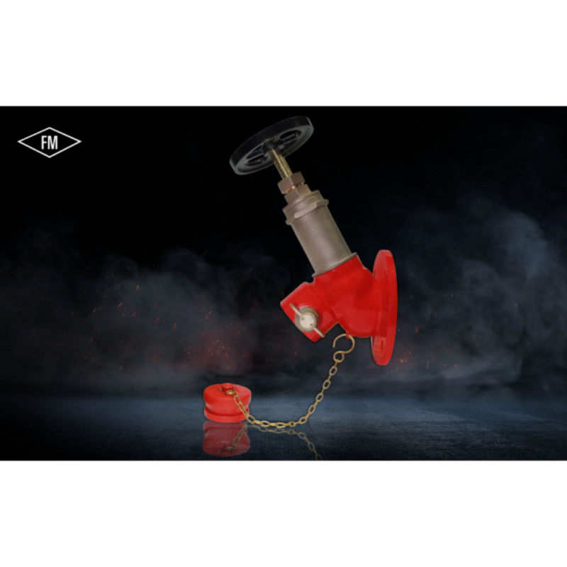 Naffco Bib Nose Pressure Reducing Valve - Flanged Inlet
