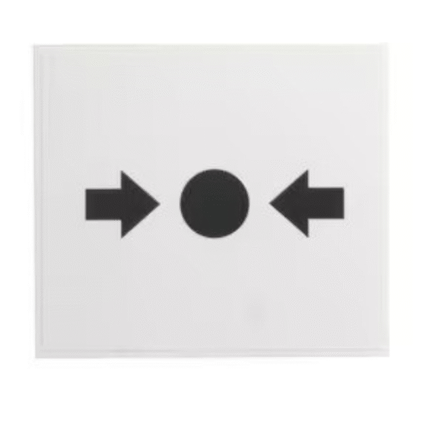 Esser Spare glass pane for small MCP, EN54, neutral