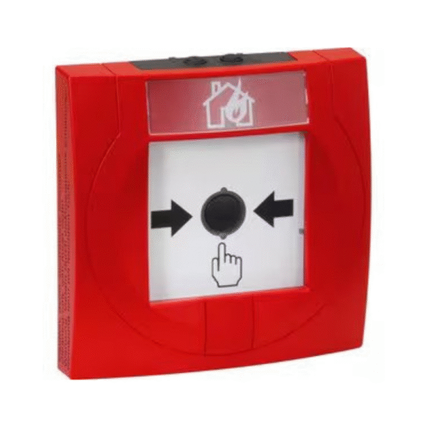 Esser Large IQ8MCP Ex (i), red with glass pane
