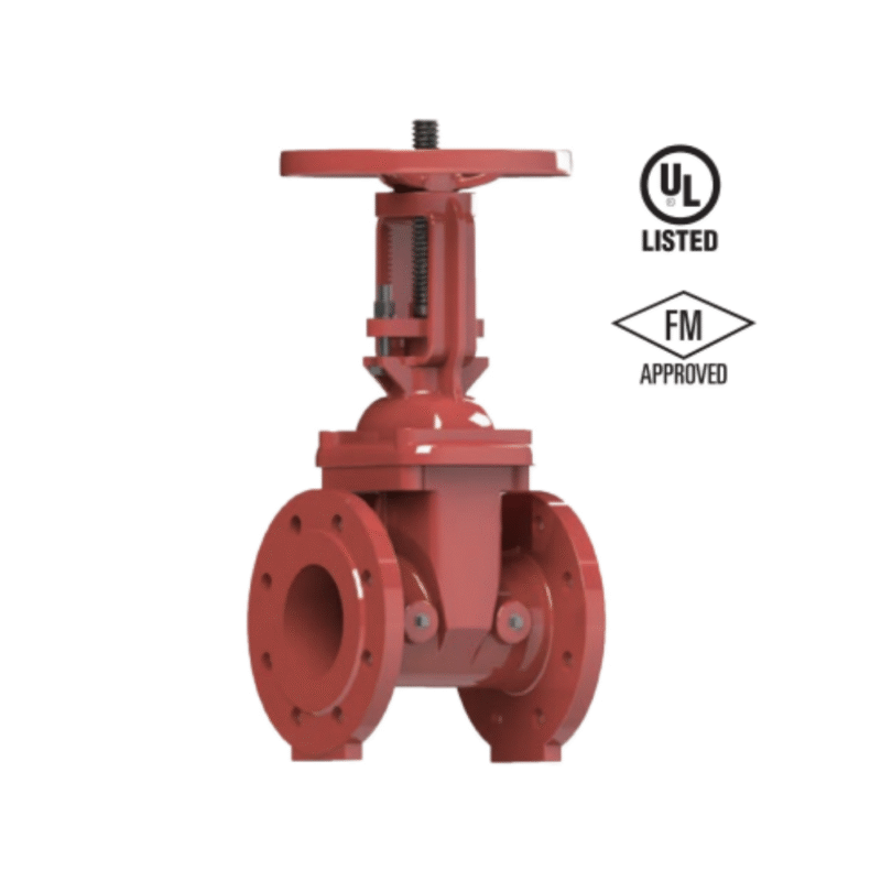 Lifeco Resilient Seated OS&Y Type-Flanged End Valve - 300 PSI