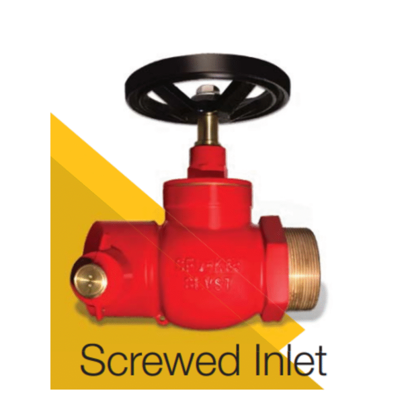 SFFECO Straight Through Landing Valve - Screwed Inlet