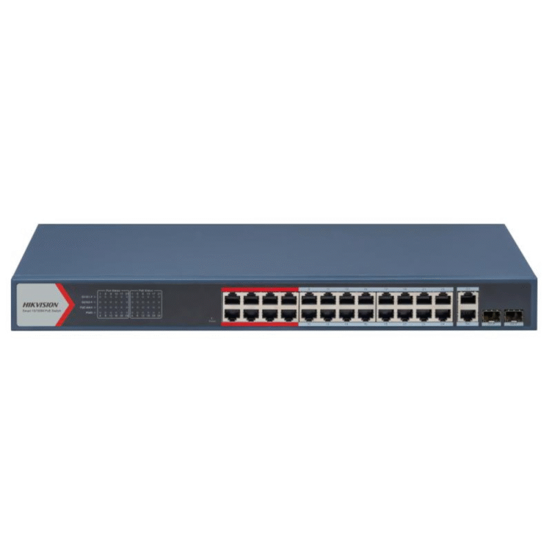 24 Port Fast Ethernet Smart POE Switch