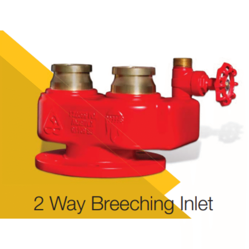 SFFECO 4-Way Breeching Inlet Collecting Head