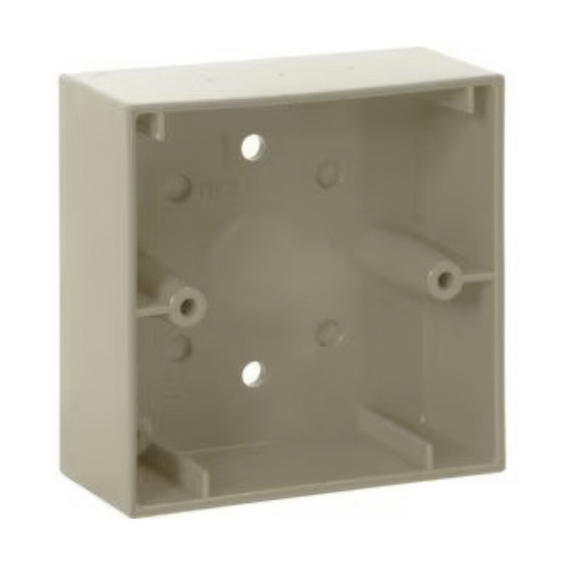 Esser Gray Surface mount housing for small MCP, similar to RAL 7035