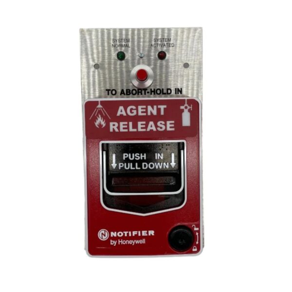 Notifier BG-12LRA Dual-Action Agent Release Station + Abort Switch & Normal Led