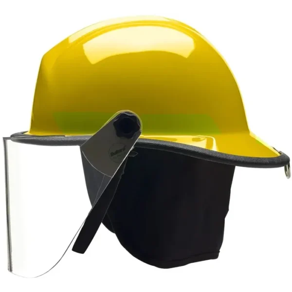 BULLARD FX Fire Helmet, 6” Face shield - FXSYLR325
