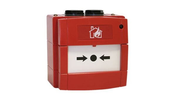Simplex MX Loop addressable door indoor callpoint, includes surface mount box