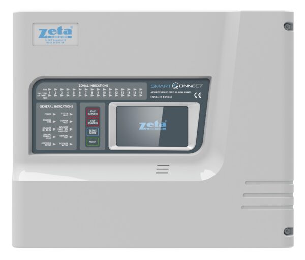 Zeta SmartConnect Touchscreen 1 Loop Analogue Fire Alarm Panel
