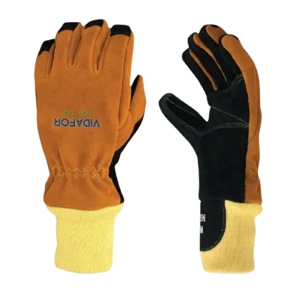 VIDAFOR by CHIEF FIRE Structural Fire Gloves Wristlet Style, Fire Claw - FR7883