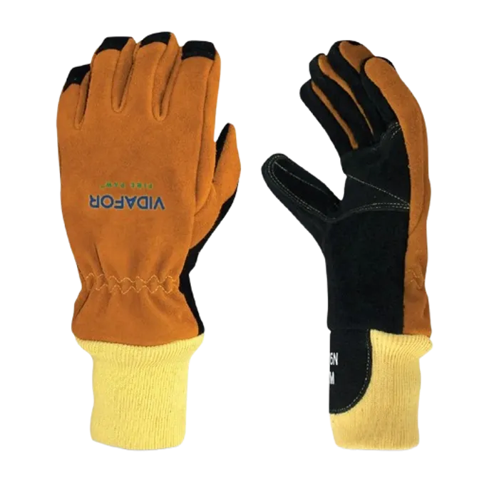 VIDAFOR by CHIEF FIRE Structural Fire Gloves Wristlet Style, Fire Claw - FR7883