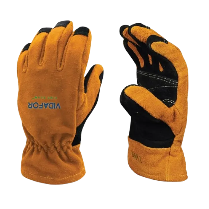 VIDAFOR by CHIEF FIRE Structural Fire Gloves Gauntlet Style, Fire Paw - FR7882