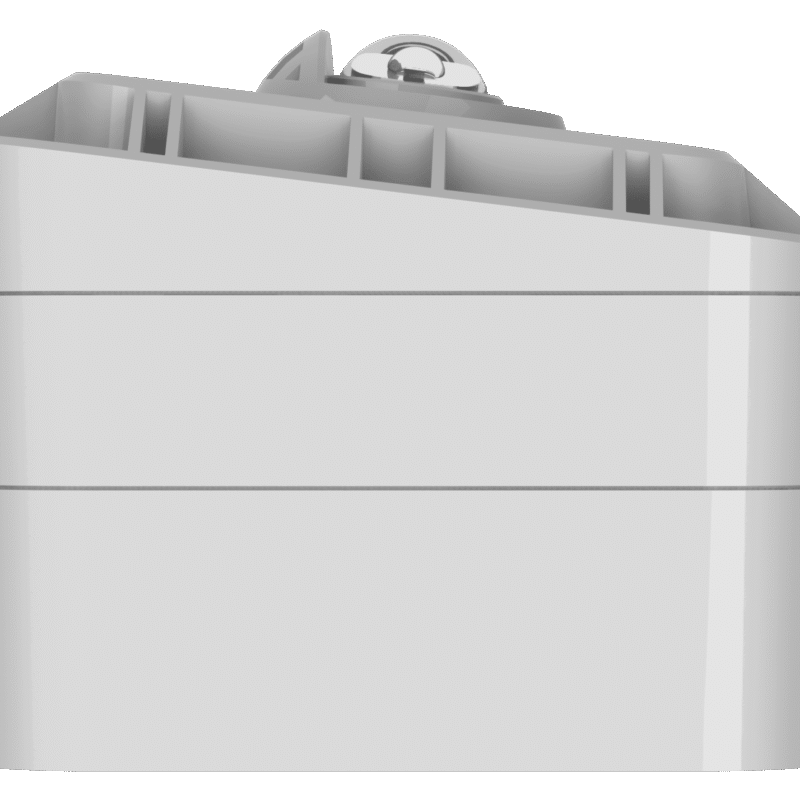 Zeta Xtratone Conventional Combined Wall Sounder Beacon (White)